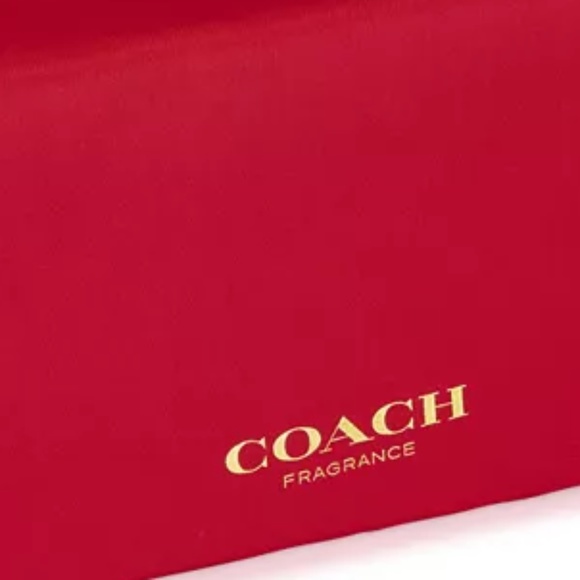 COACH Red Bag Pouch Zipper NEW TAGS SEALED - Picture 3 of 8